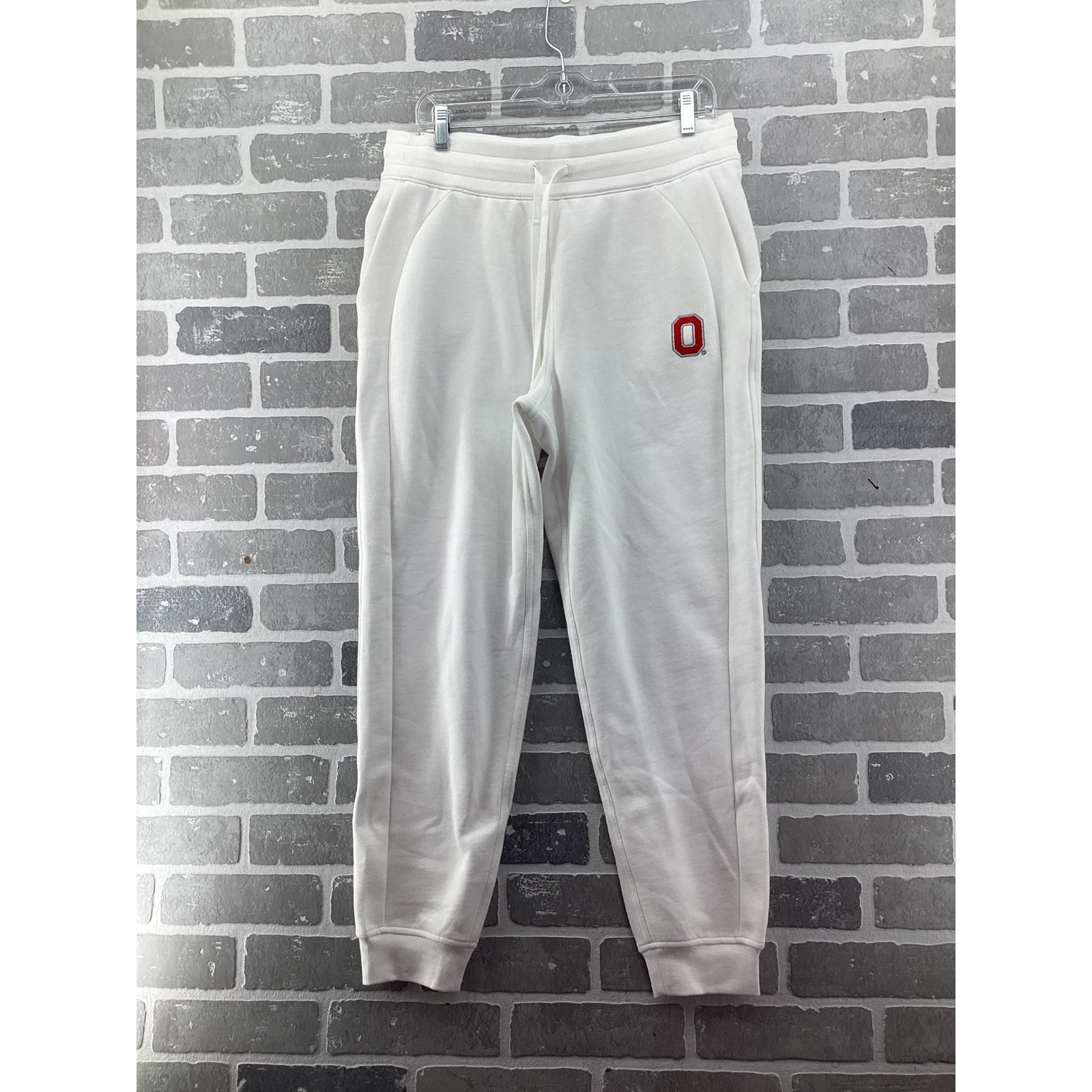Lululemon Scuba High Rise Jogger Ohio State University Osu White Sweatpants 10